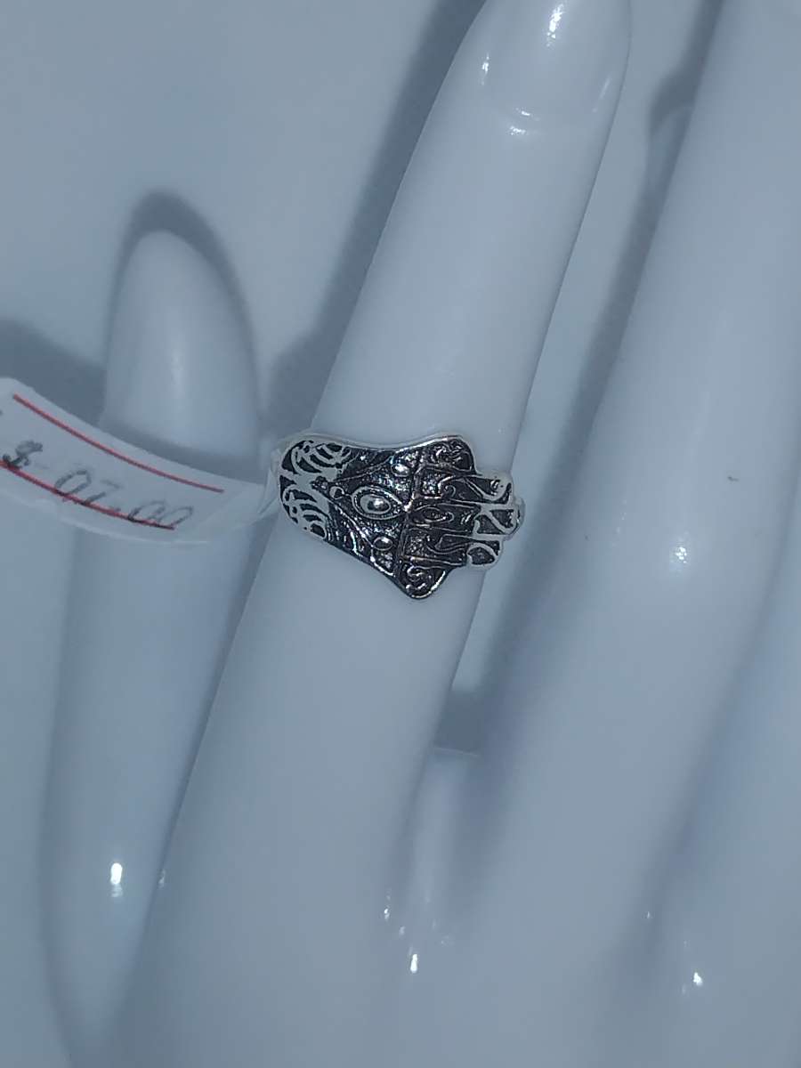 Palm Reader Silver Ring