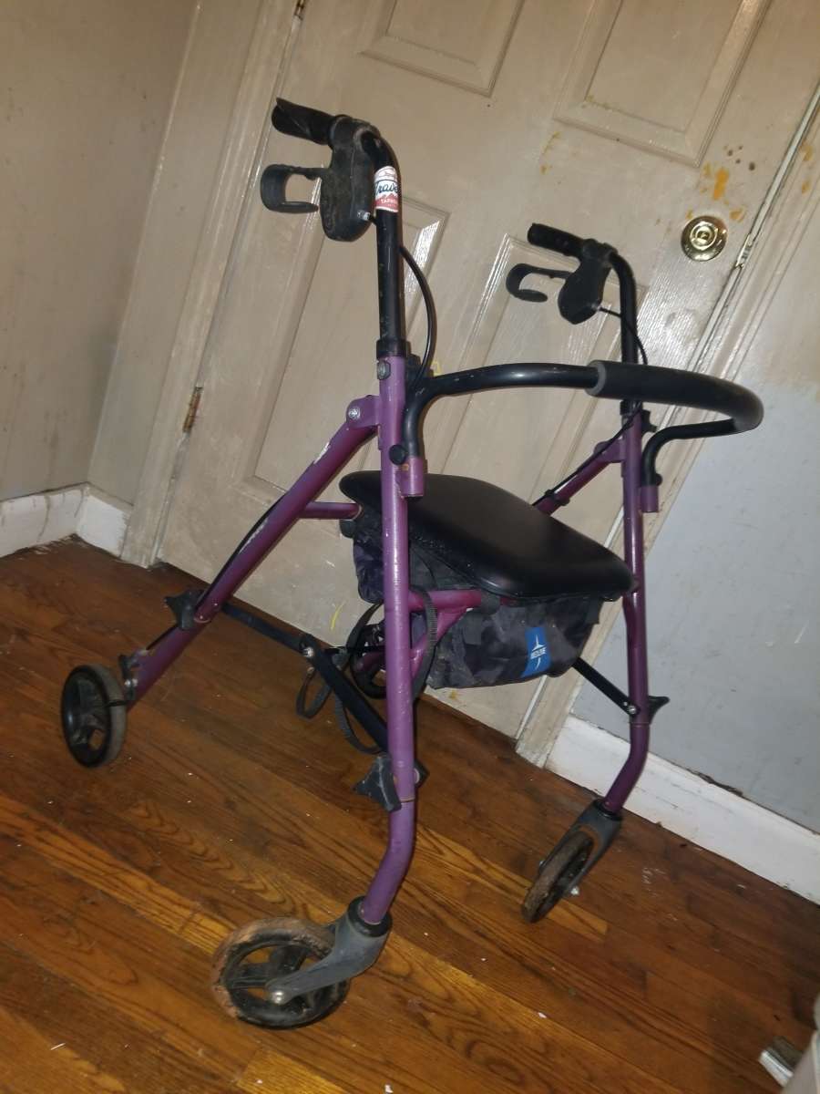 medline walker for elderly or disabled people
