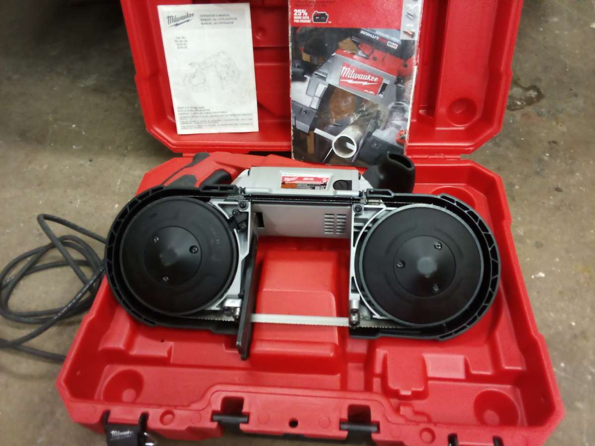 Milwaukee 11A Deep Cut Band Saw  3 Band saw blades