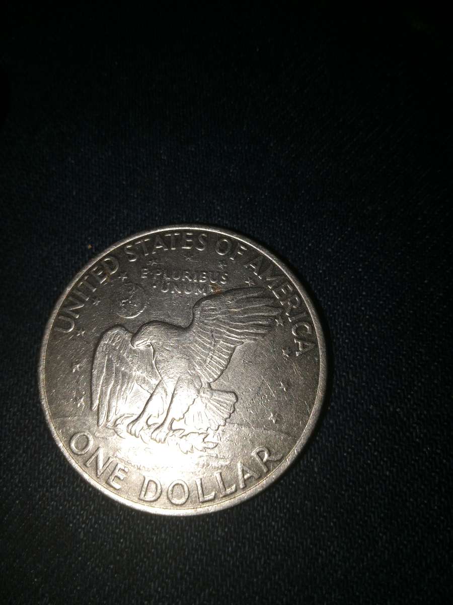 1972 eishnhower silver dollar rare flying eagle design