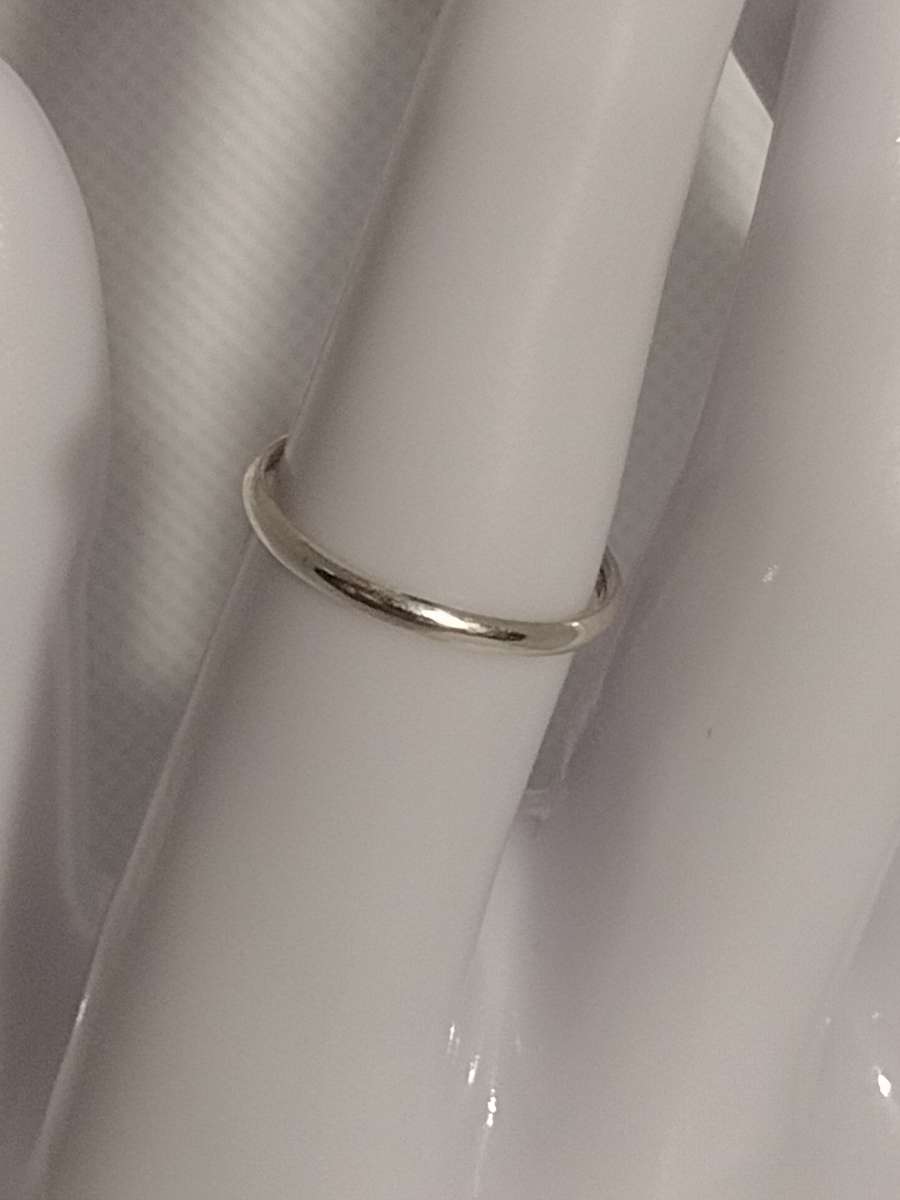 Simple Split Silver Ring