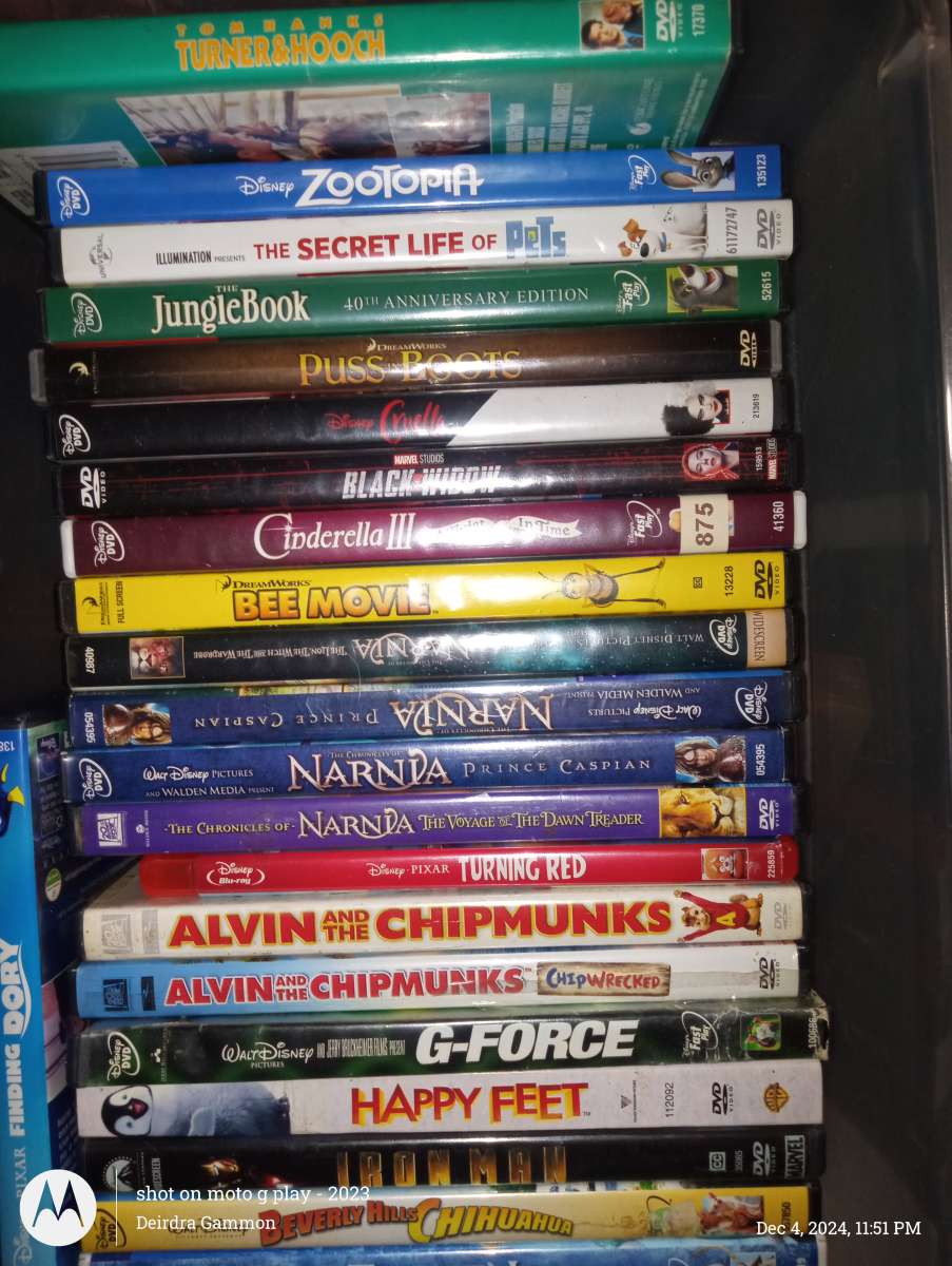 30 Disney and other Children Dvds