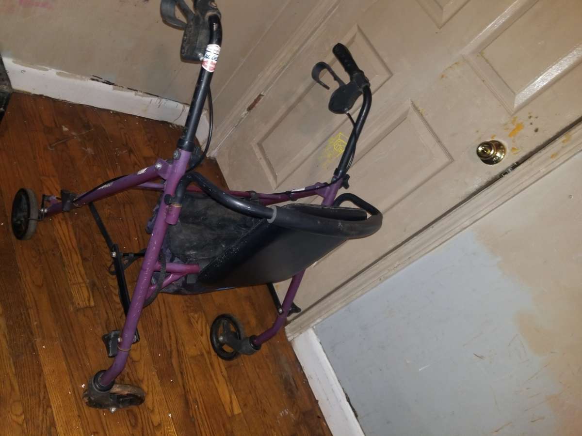 medline walker for elderly or disabled people