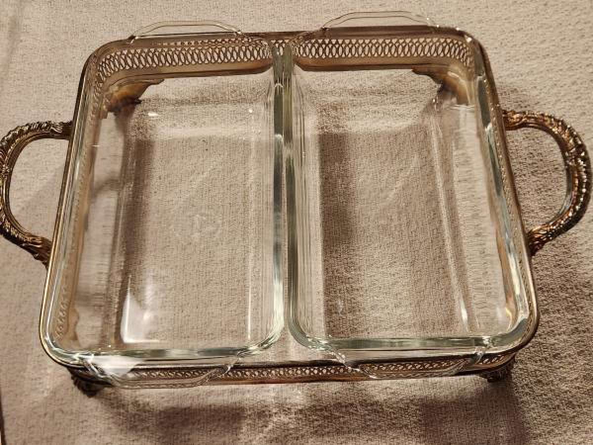 antique serving tray