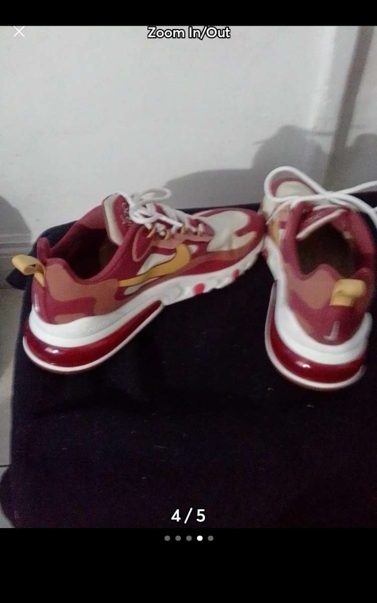 Womans Nike brown white n yellow shoes