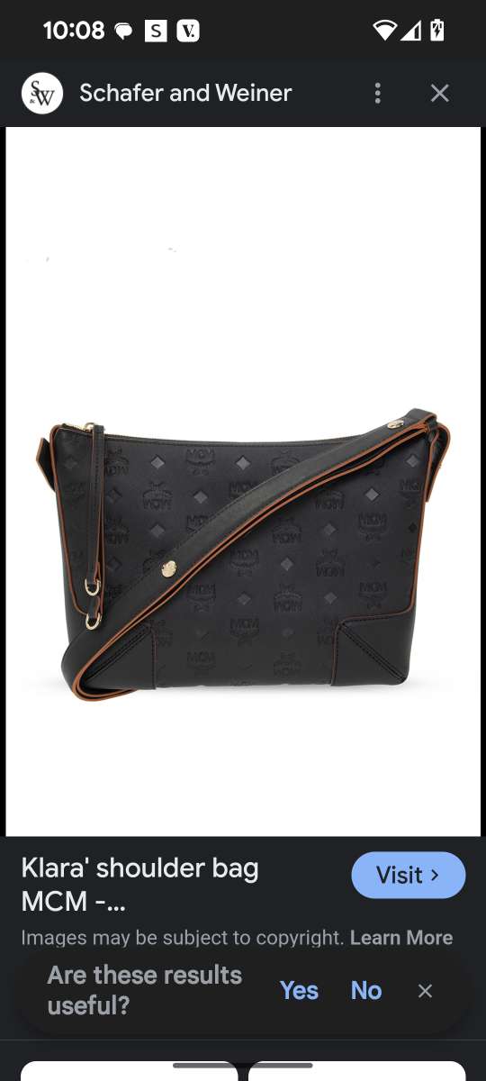 MCM authentic Klara medium shoulder bag