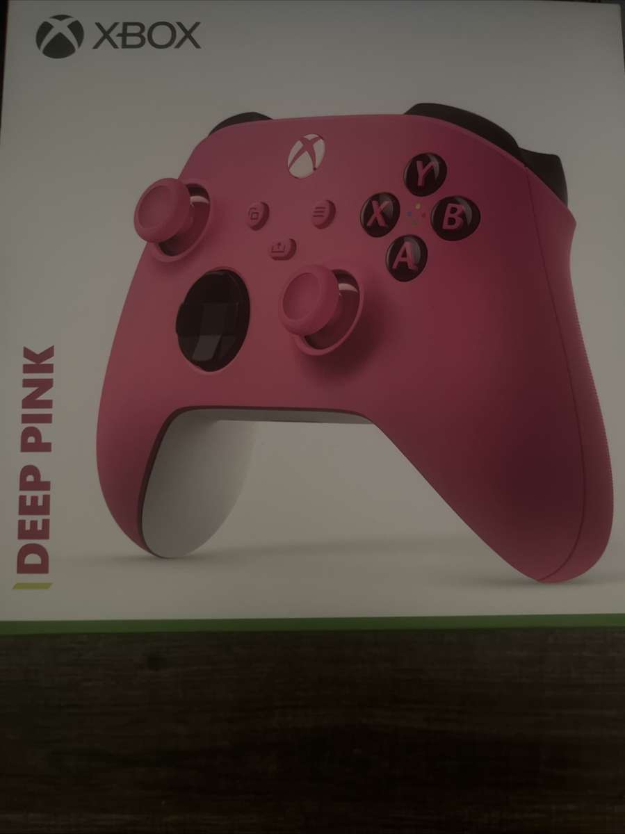 Xbox controller deep pink