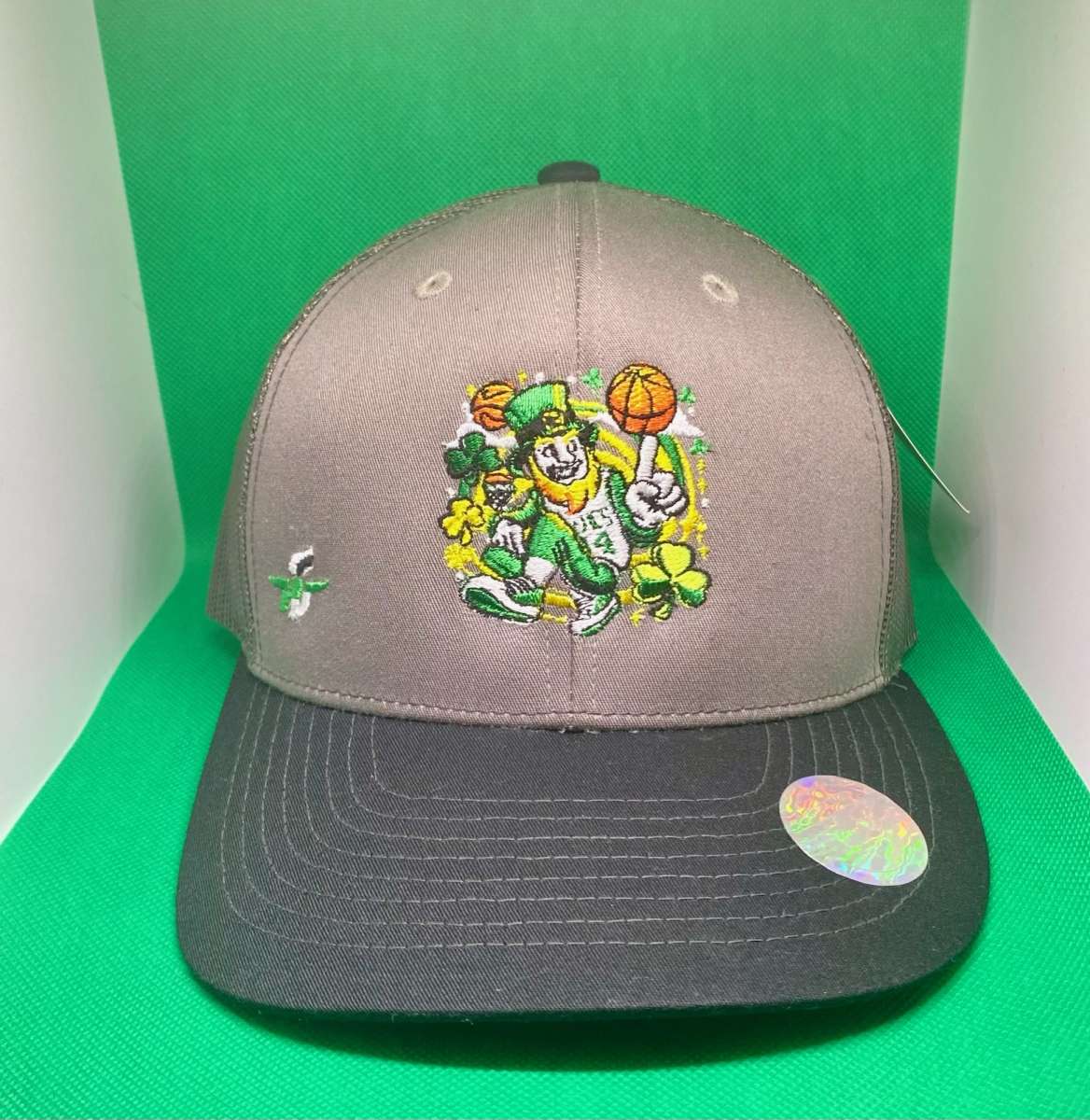 Celtics Custom Two Tone Classic Cap Back Adjustable Closure