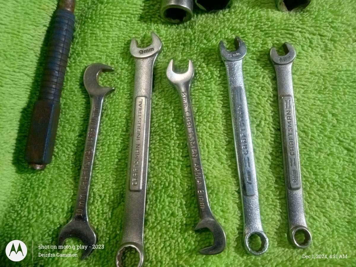 Craftsman Wrenchs  and misc  Items
