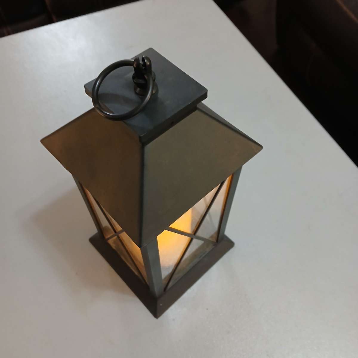 Black decorative lantern
