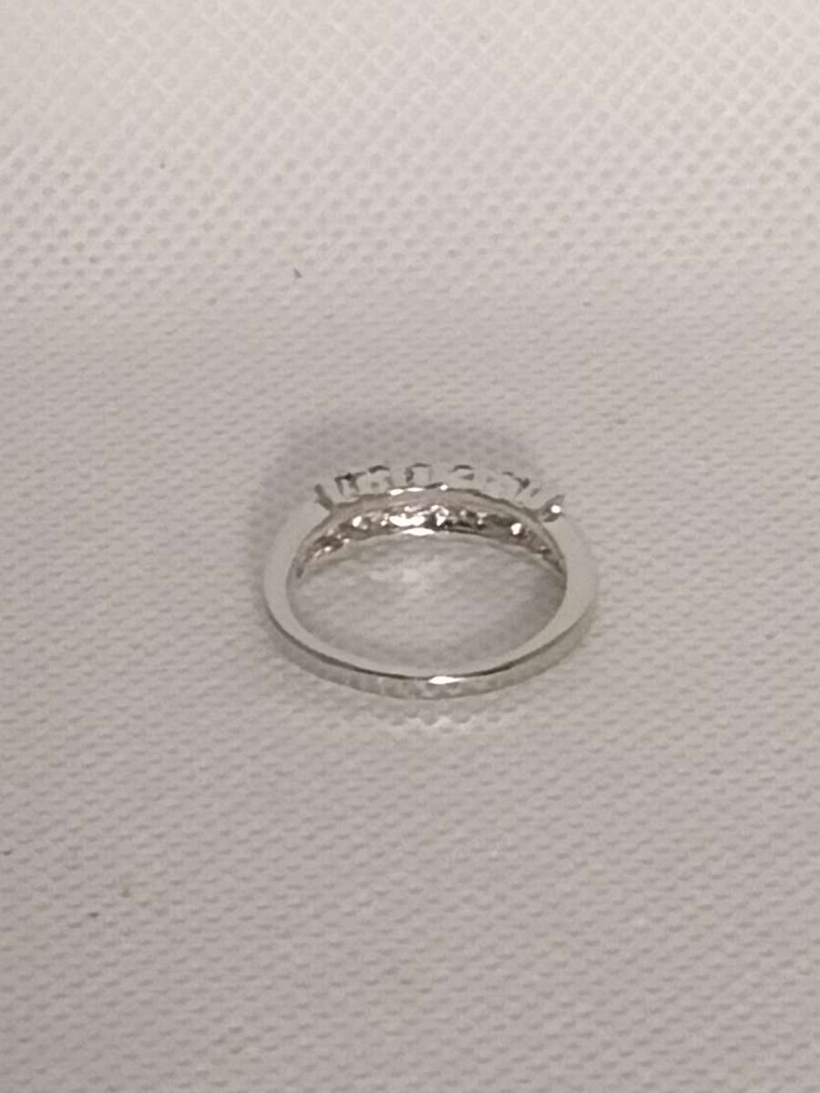 Black Twelve Silvery Ring