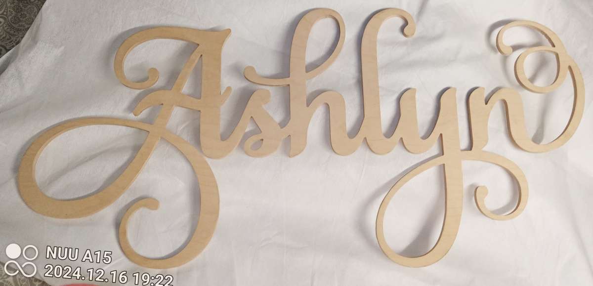 Ashleyn Cut Out In Wood