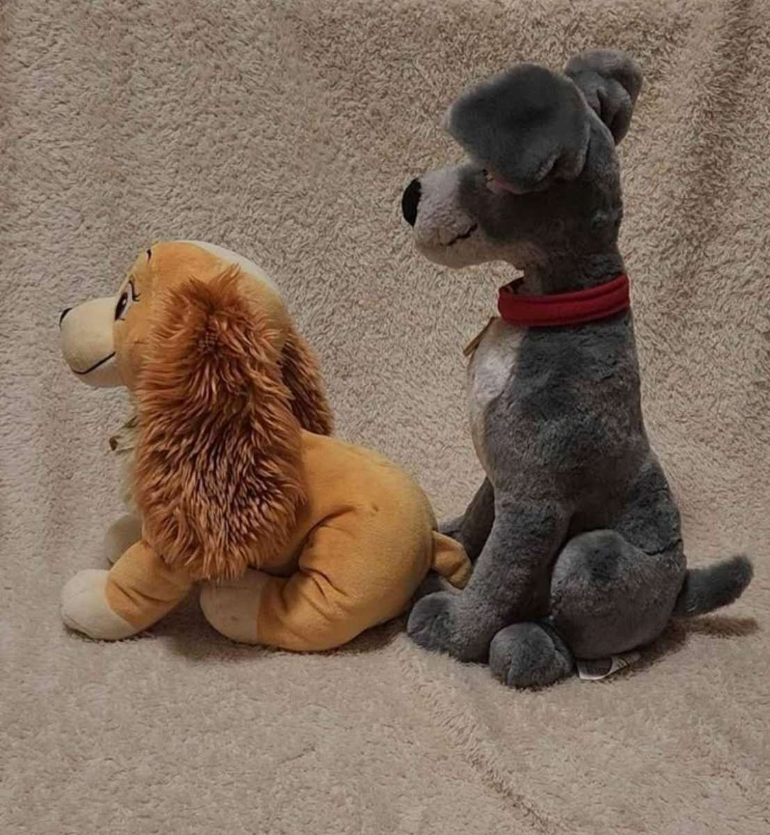 Disney Lady And The Tramp Plushes