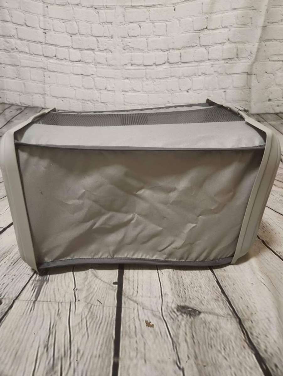 Pop Open Gray Pet Crate