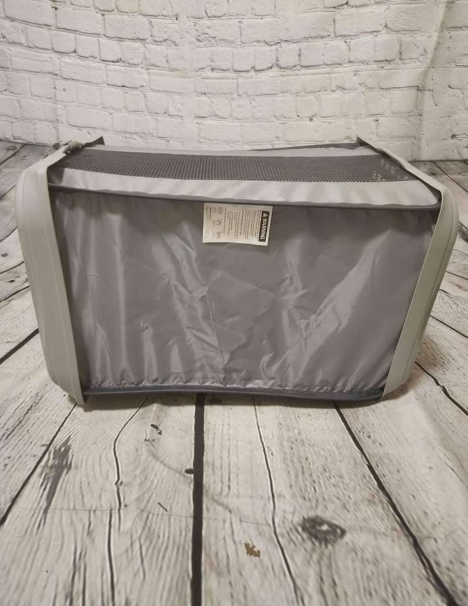 Pop Open Gray Pet Crate