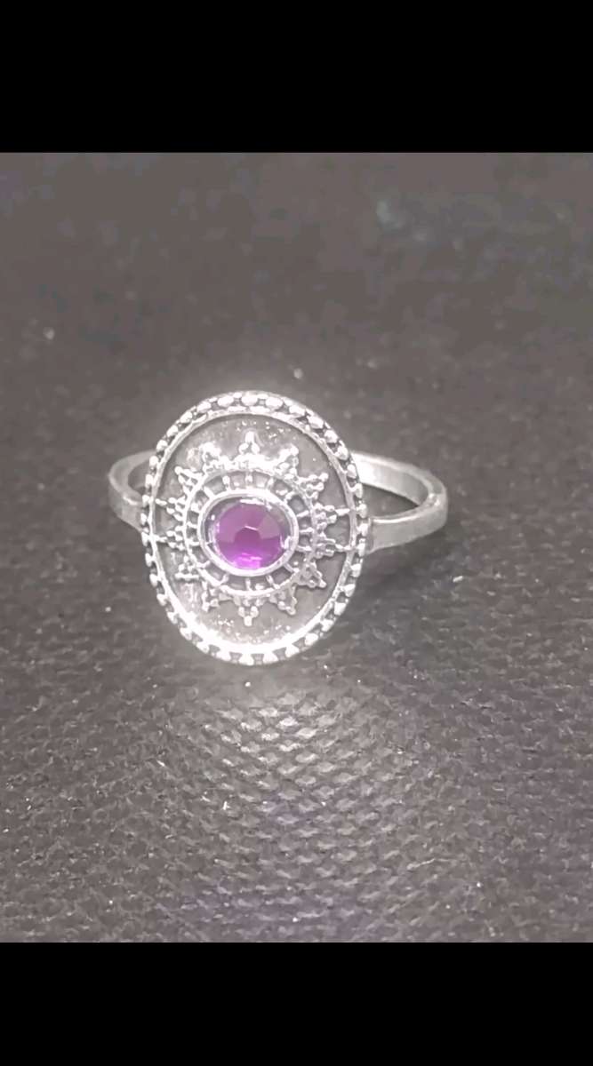 Purple Sun Ring