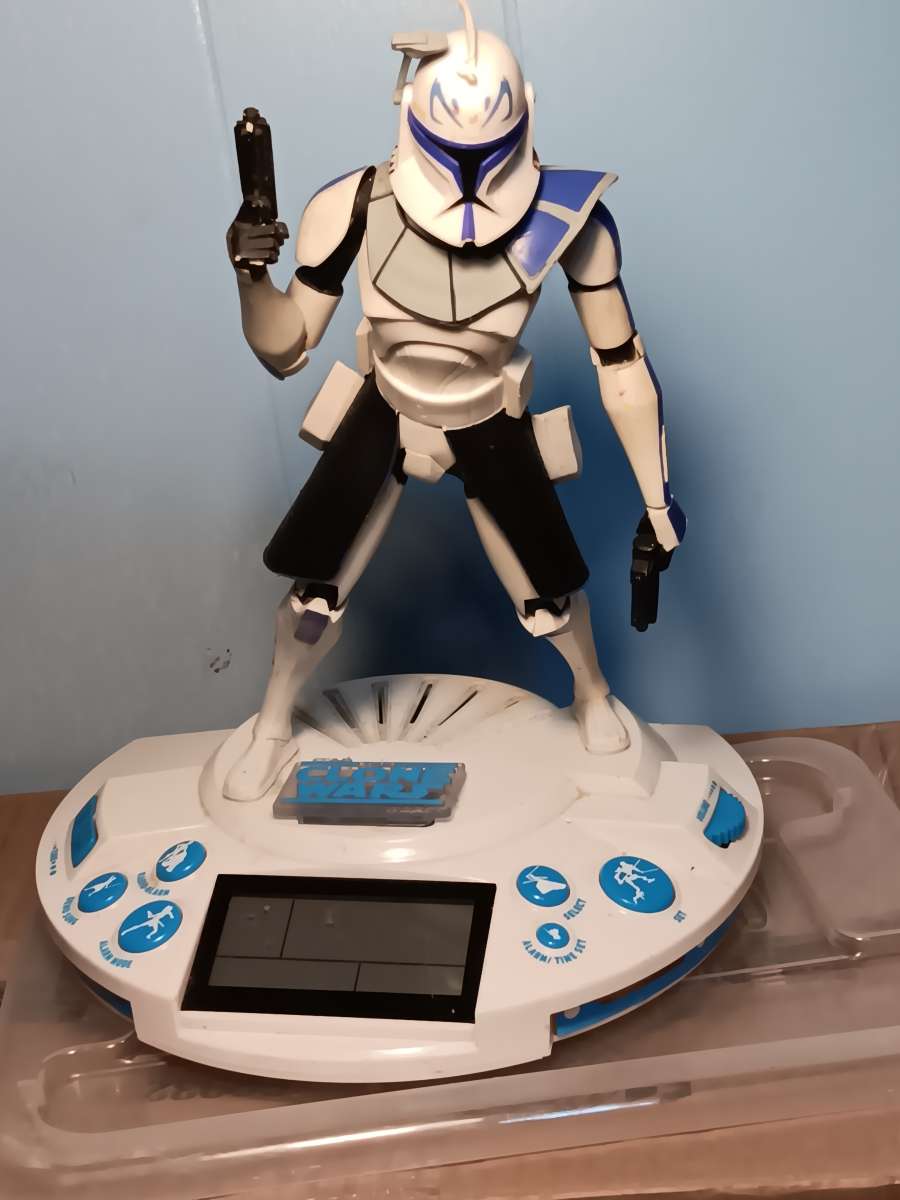 2012 STAR WARS ALARMA CLOCK Captain Rex