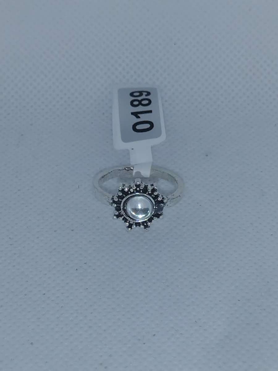 Starburst Silver Ring