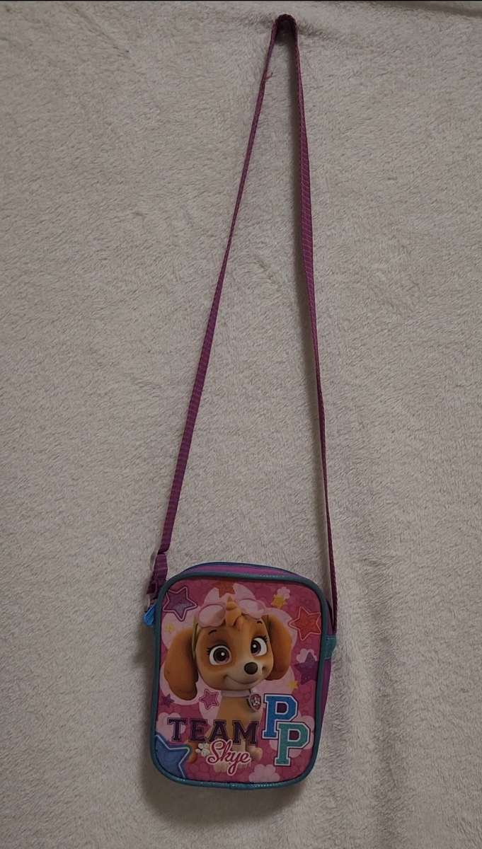 RARE Girls Paw Patrol Skye Purple Crossbody Bag