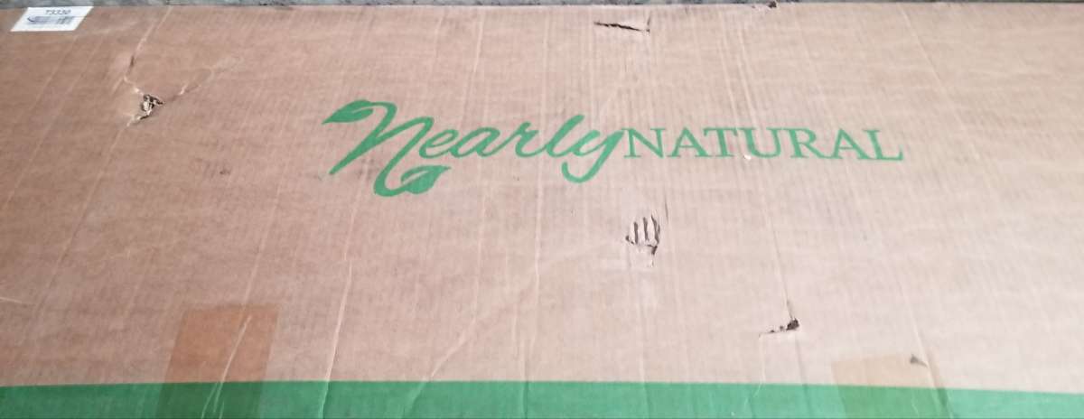 12 ft Slim Christmas tree cashmere with 1100 Led lights