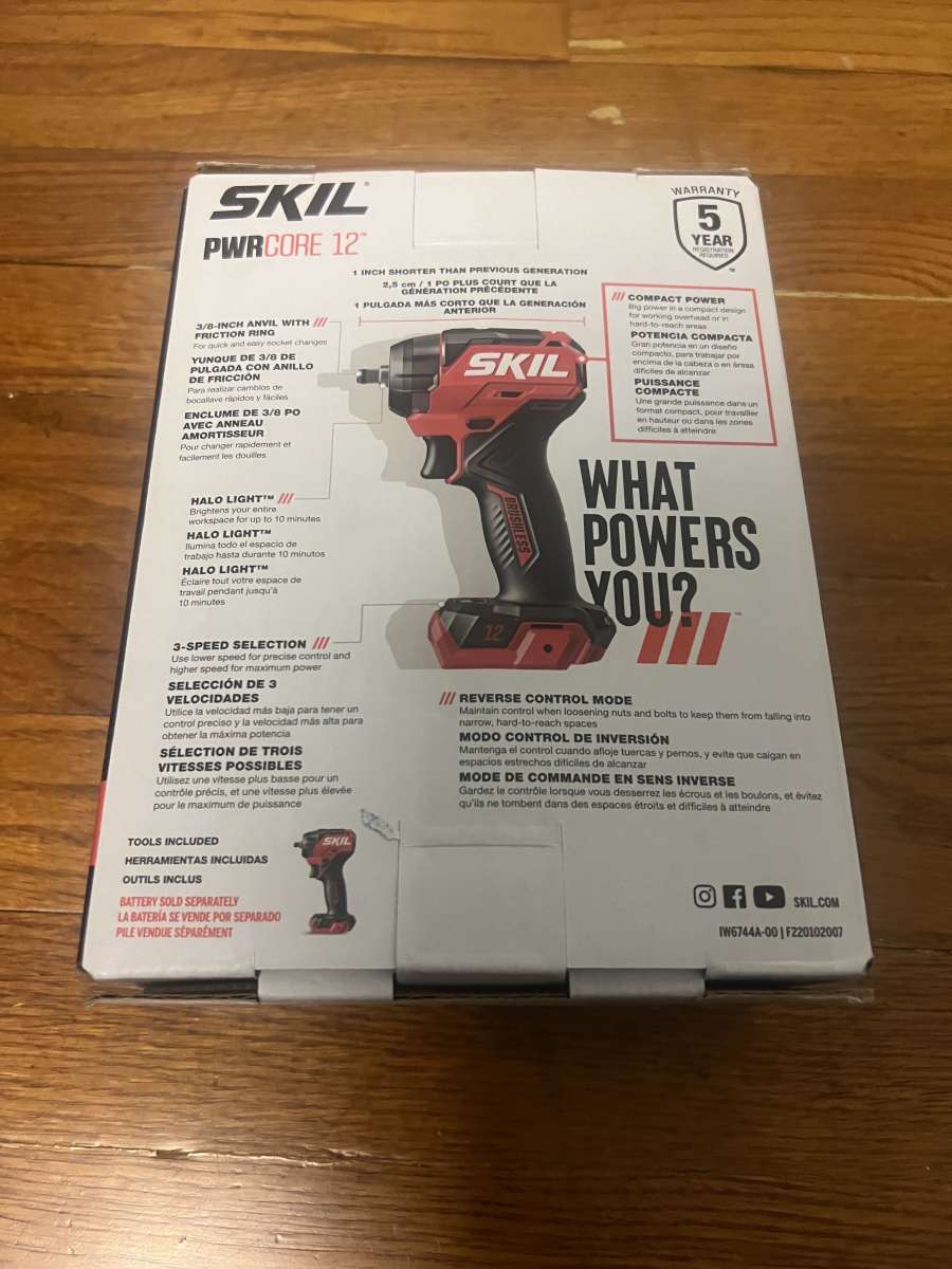 Skil Pwrcore 12 brushless 12v Drill
