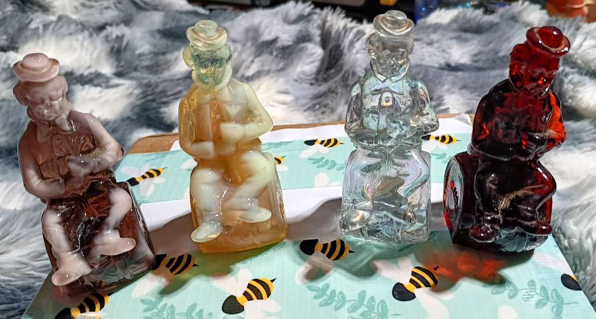 Clown the performer  Mosser pressedGlass Sale