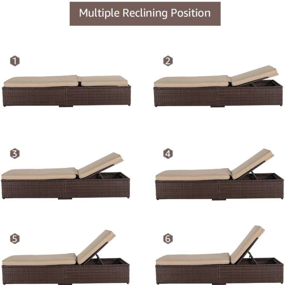 outdoor wicker chaise lounge set