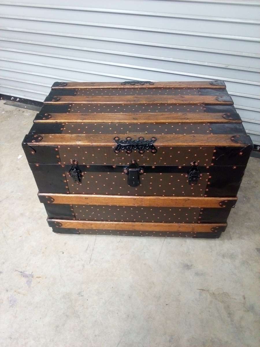 Groskopf Bros Steamer Trunk