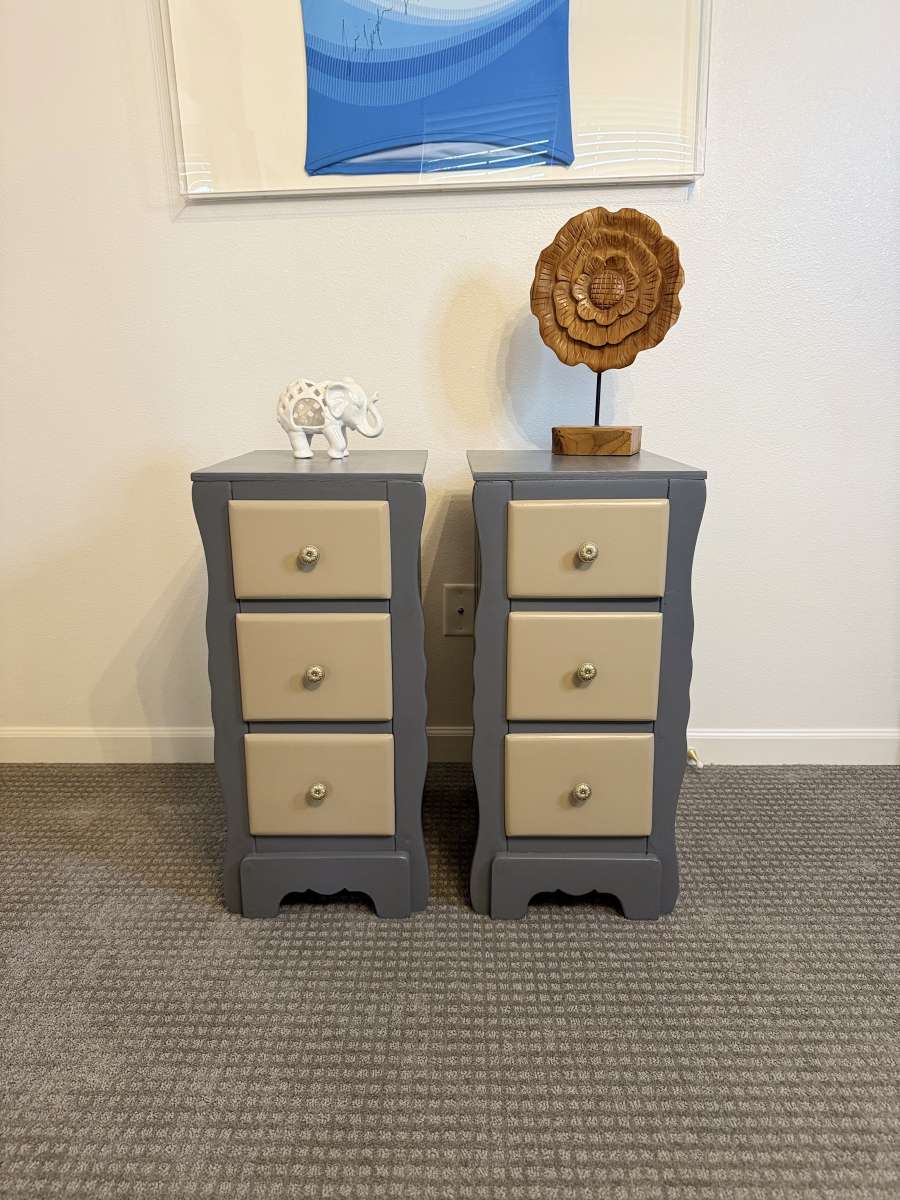 Set of Vintage Nightstands