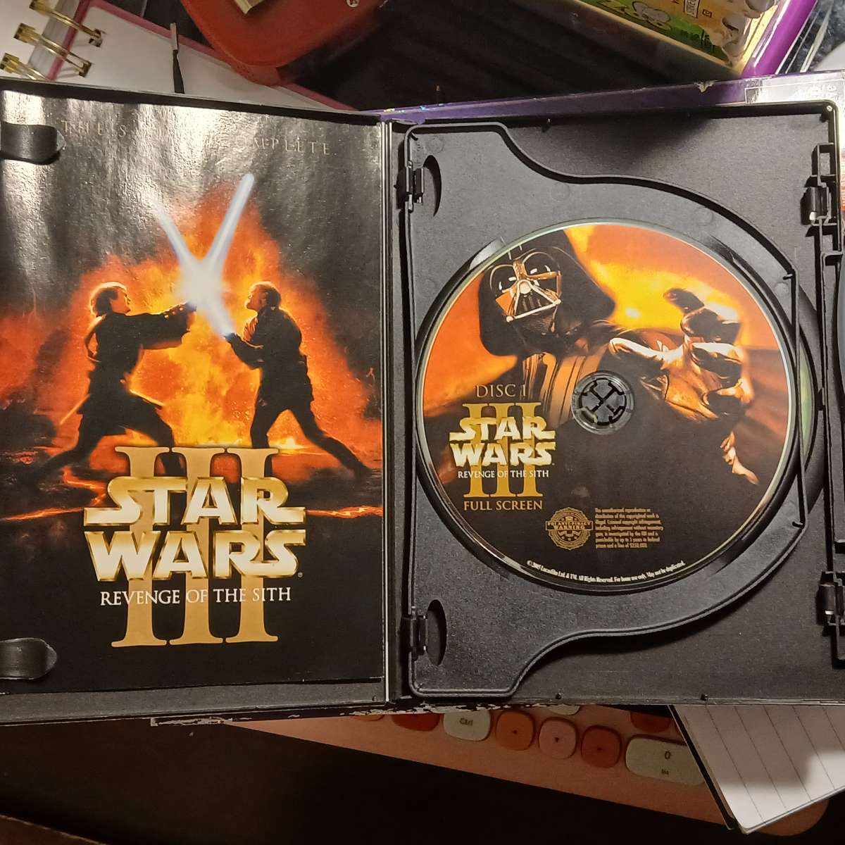 Star Wars III Revenge of the Seth 2 discs DVD