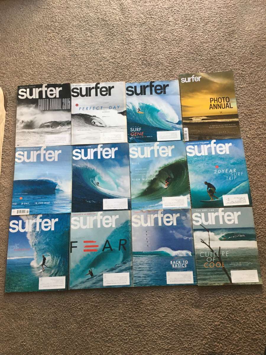Surfer and Surfing Magazines