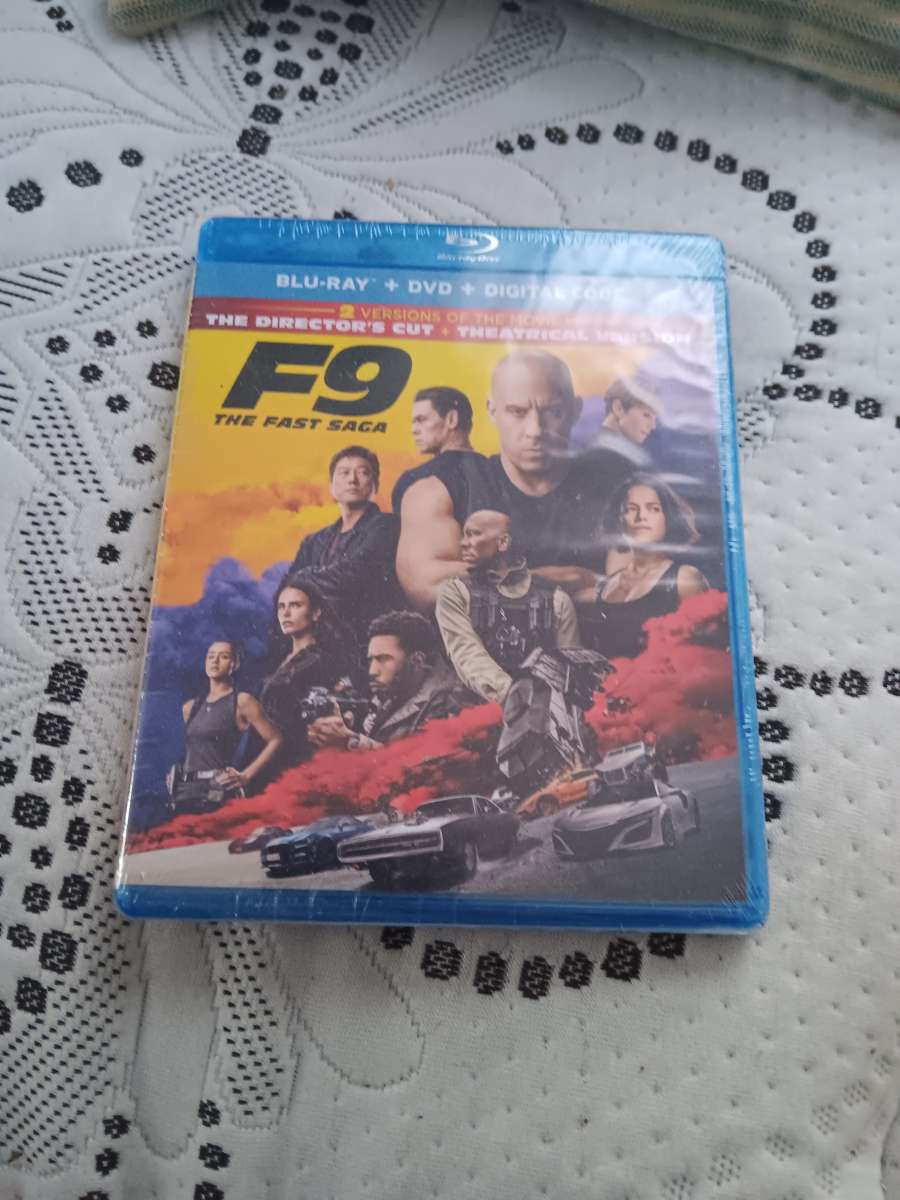 fast 9 the fact saga blu ray dvd and digital code brand new