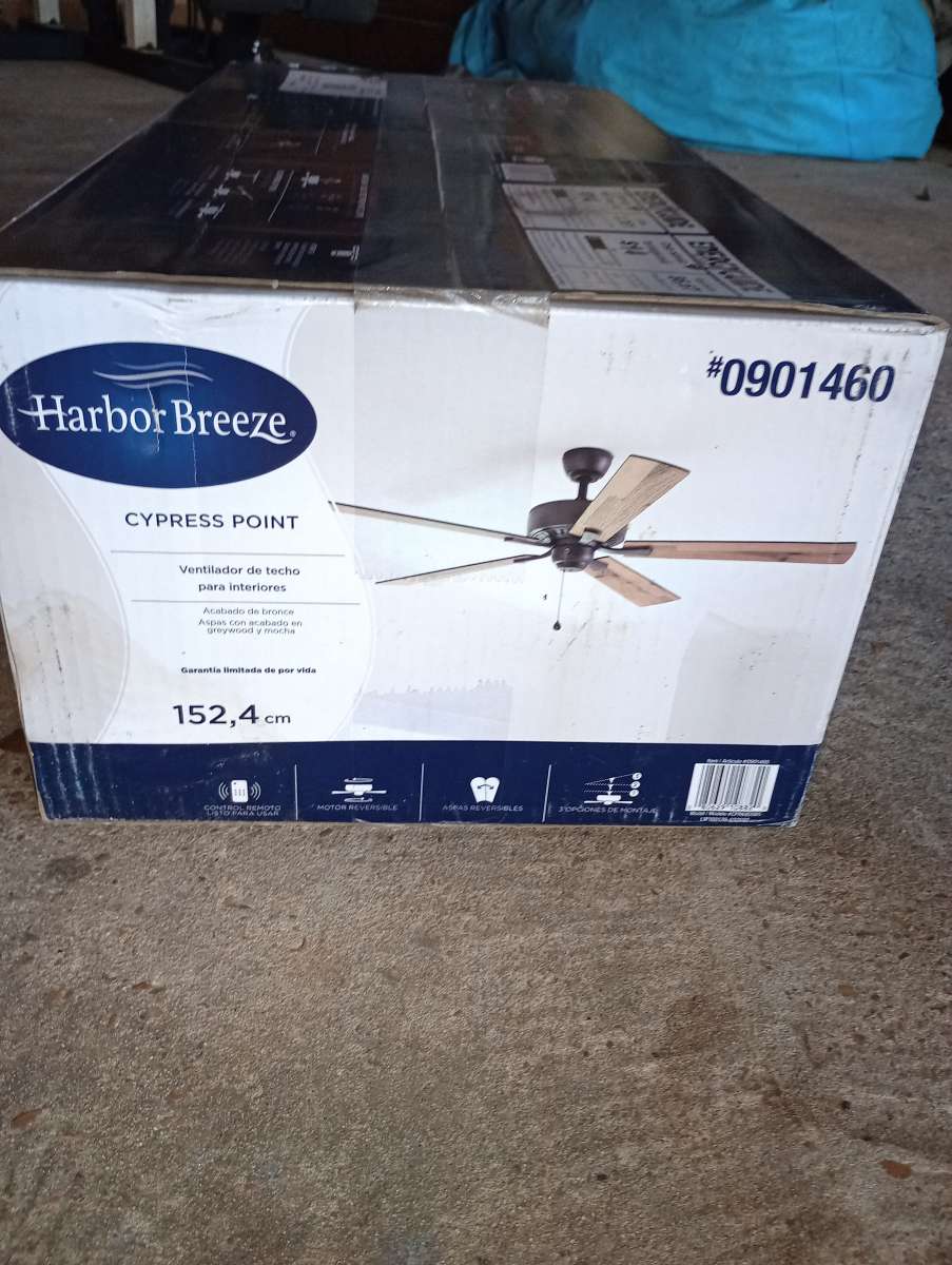 Harbor Breeze Cypress Point 60in Indoor Ceiling Fan