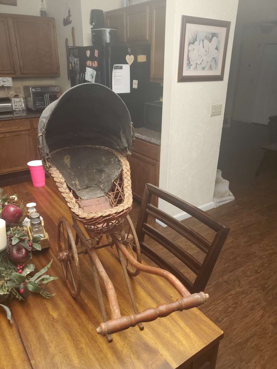 antique baby doll stroller