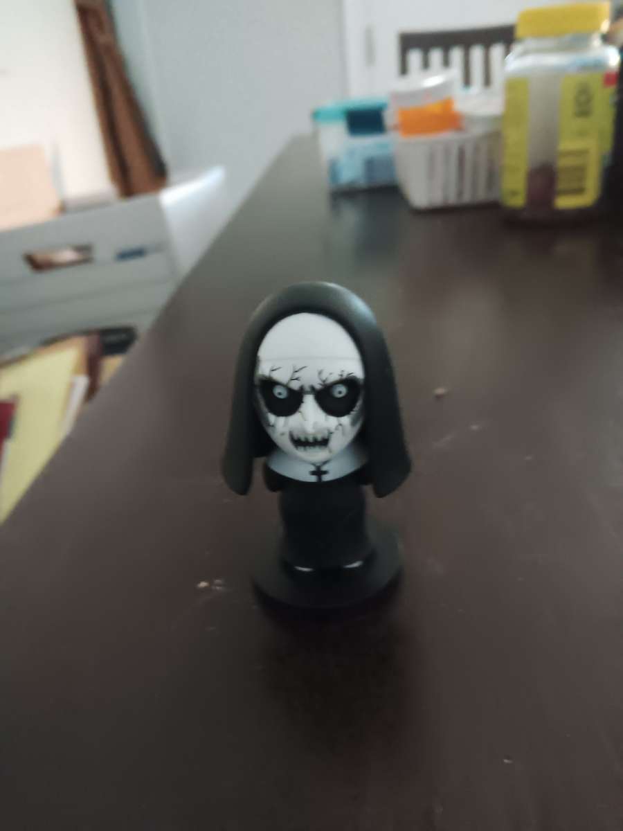 conjuring the nun mini figure and stand