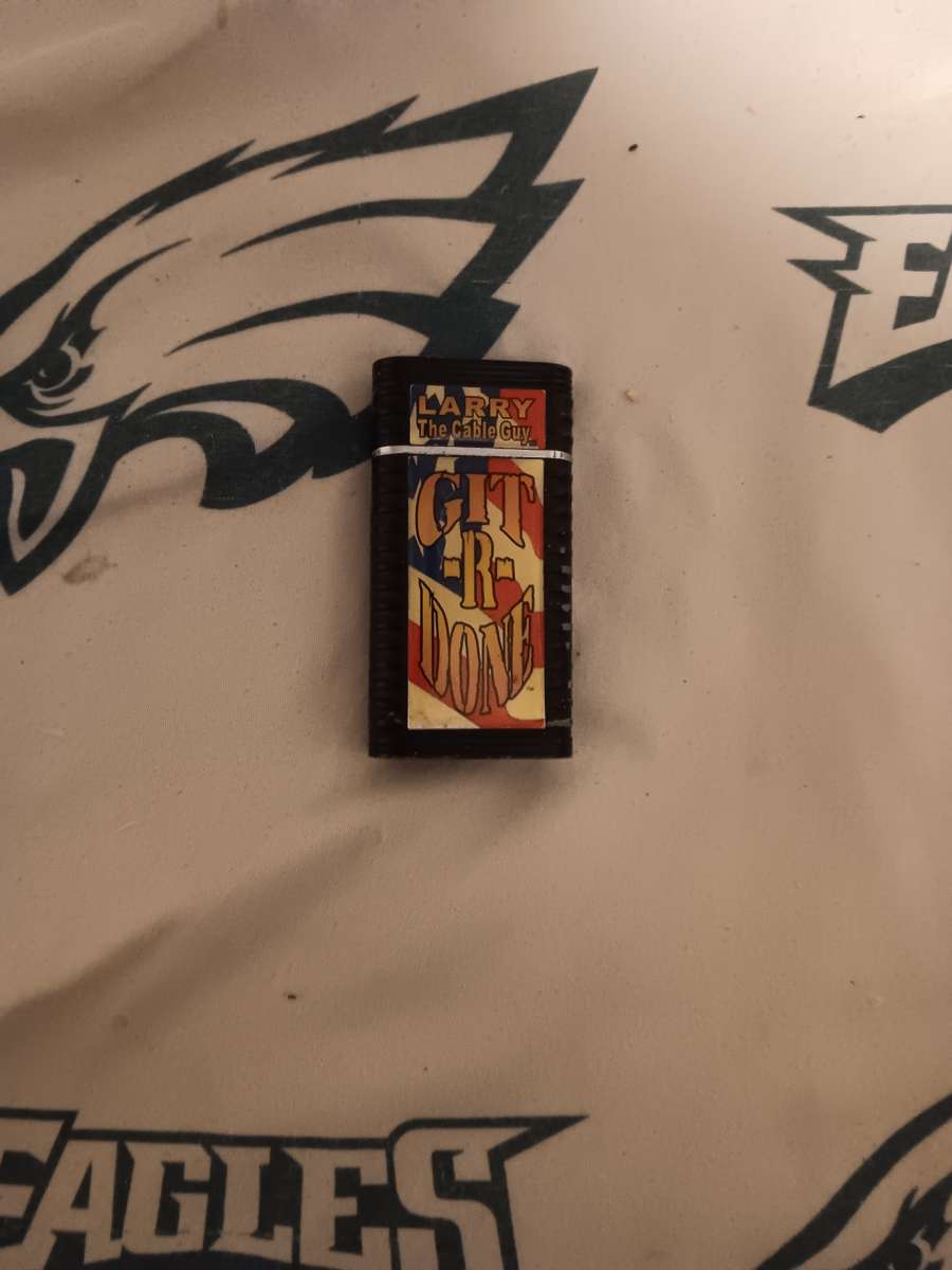 Larry the cable guy git r done lighter from 2005