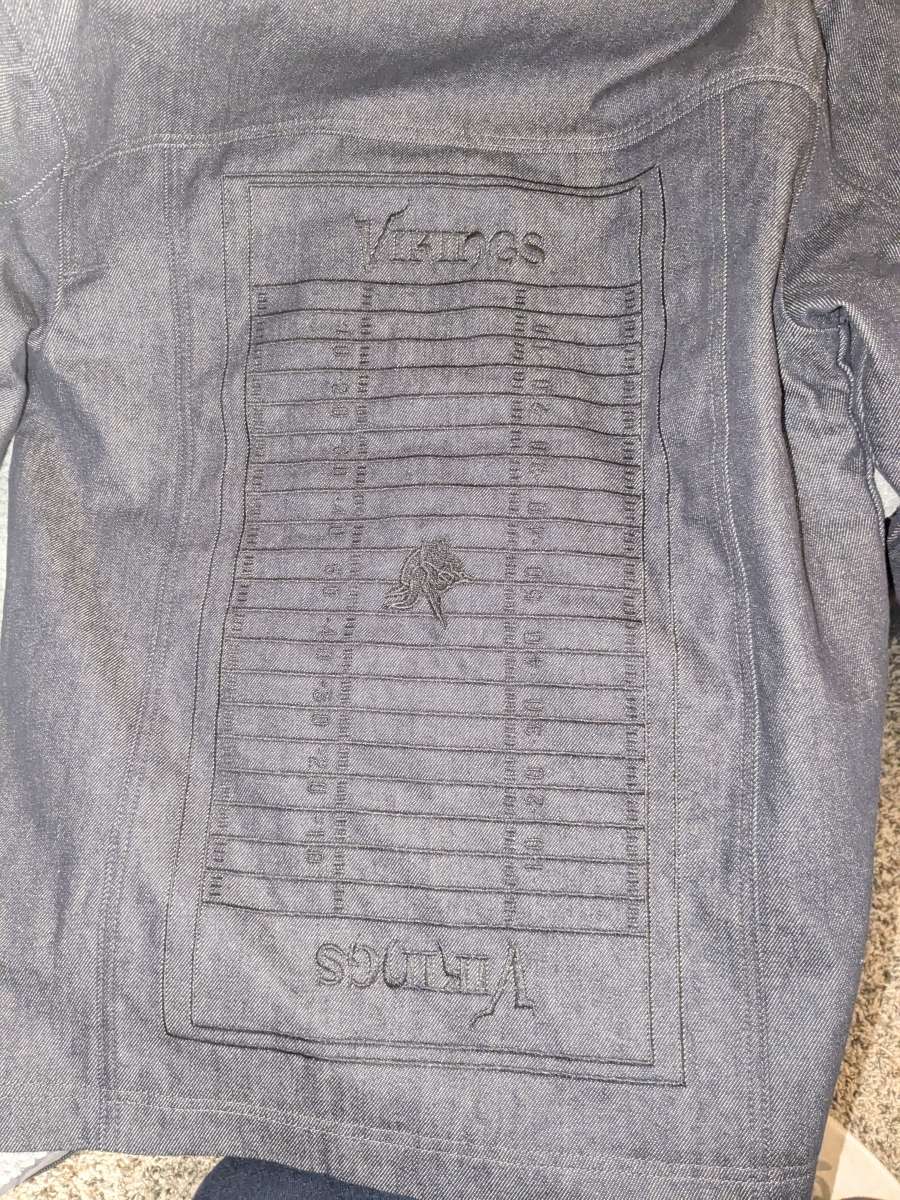 NFL Vikings Jean Jacket