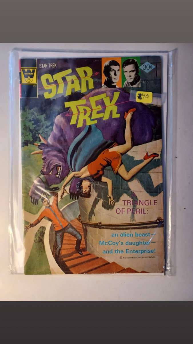 Star treek comic boock
