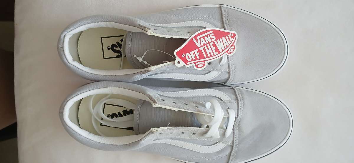 vans gray size 7