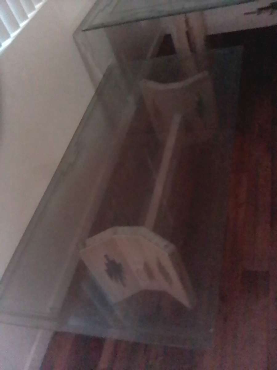 glass topped dining and coffee table southwest style