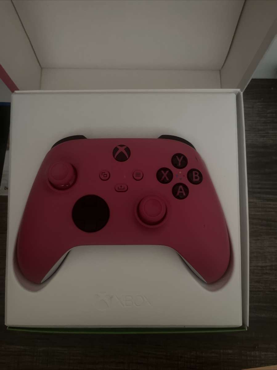 Xbox controller deep pink