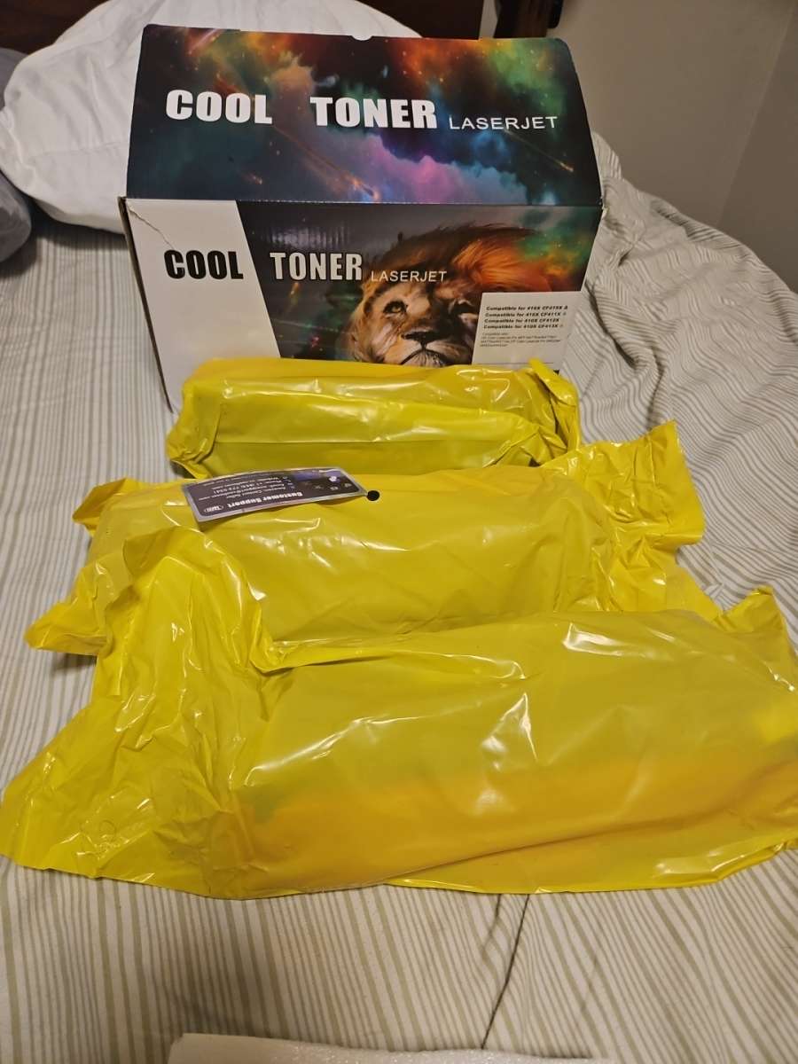 New toner 3 pack
