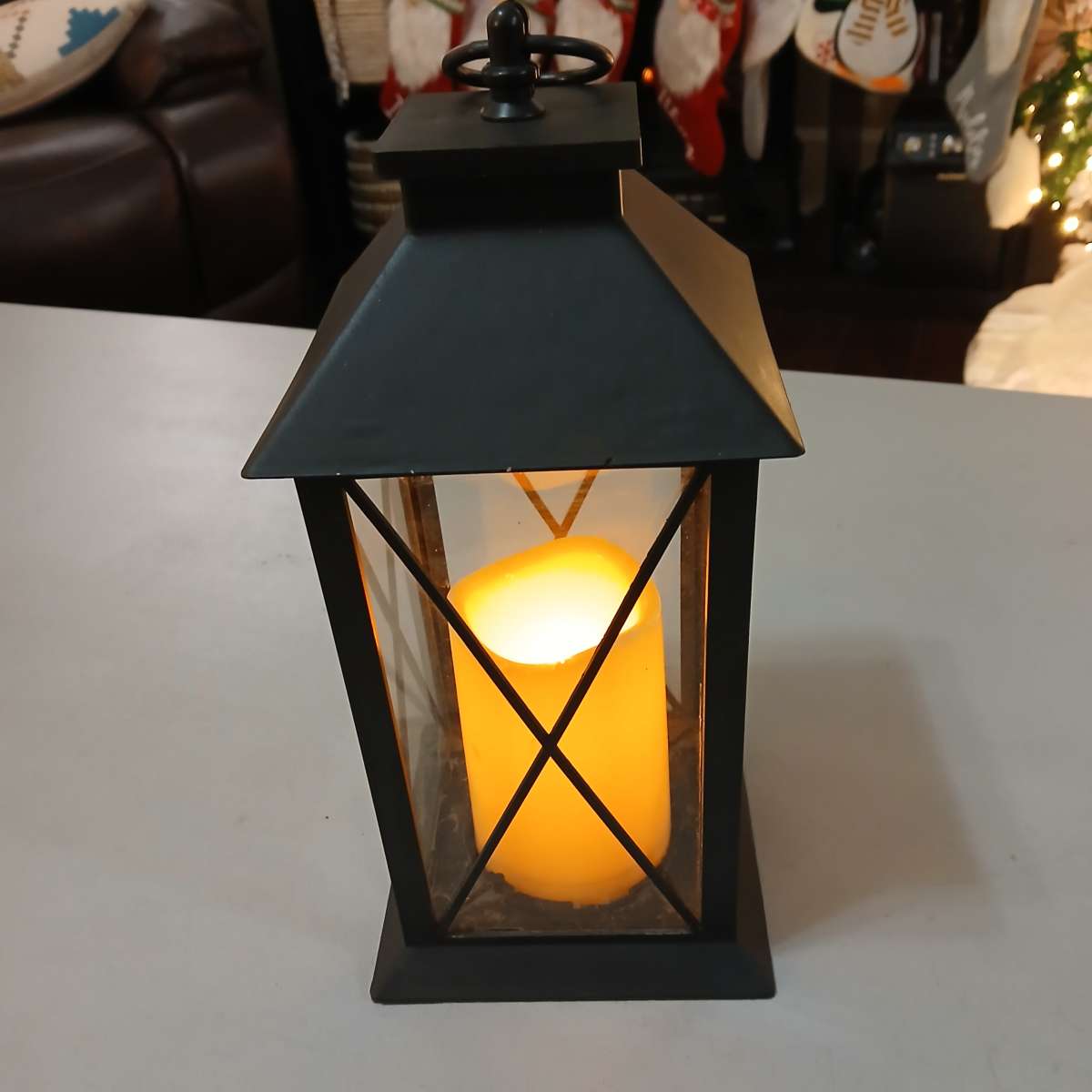 Black decorative lantern