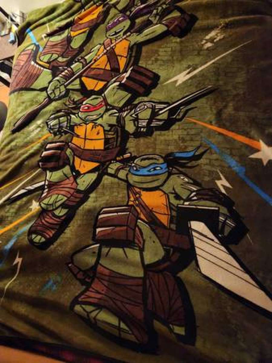 Teenage Mutant Ninja Turtles blanket