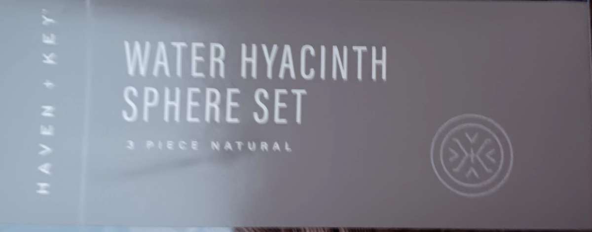 Water Hyacinth Sphere Set