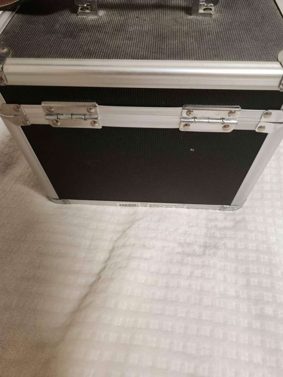 Unbranded Black and Silver Combination Lock Box