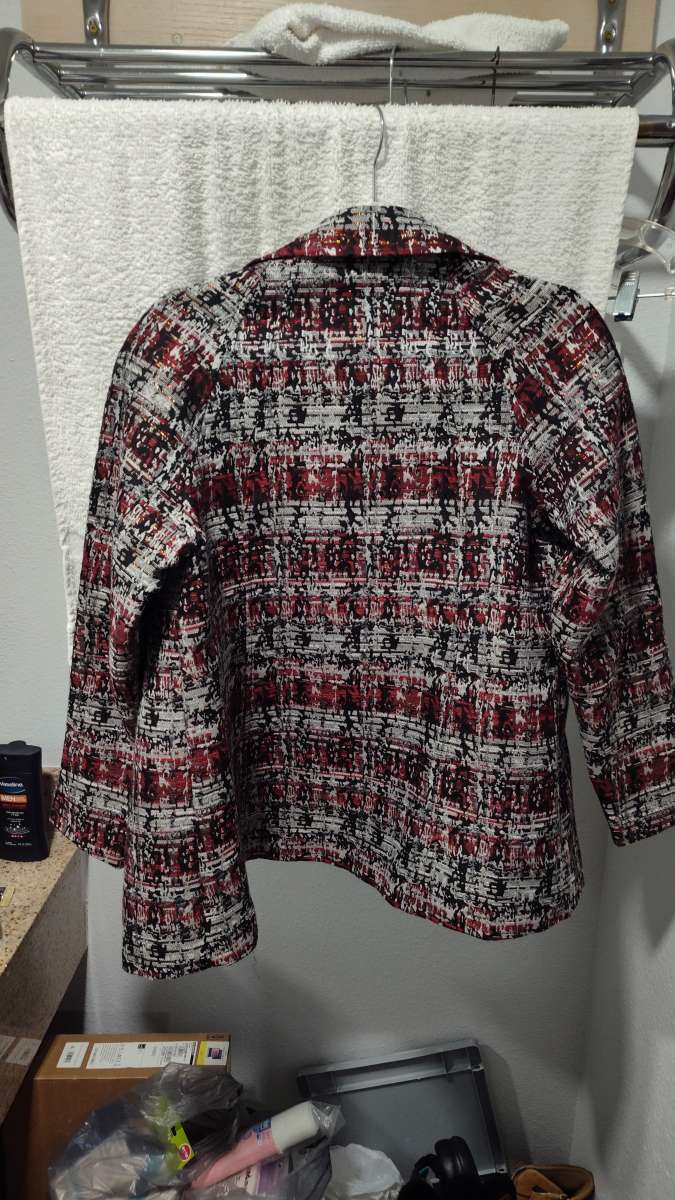 RARE VTG Christopher  Banks Monogram Casual or Business Blaz