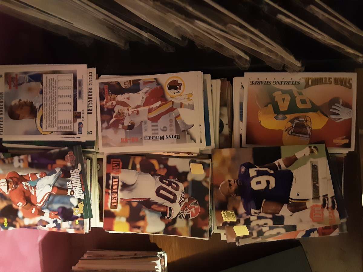 football hockey basketball cards