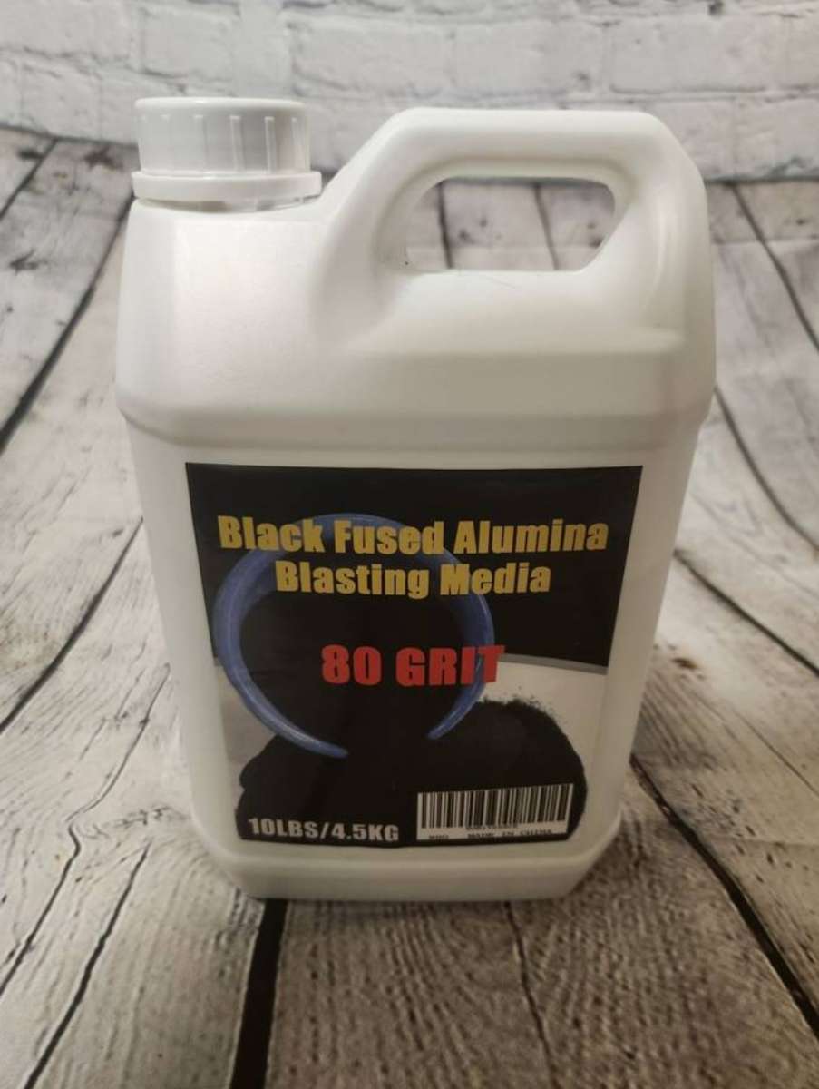 80 Grit Black Fused Alumina Blasting Media