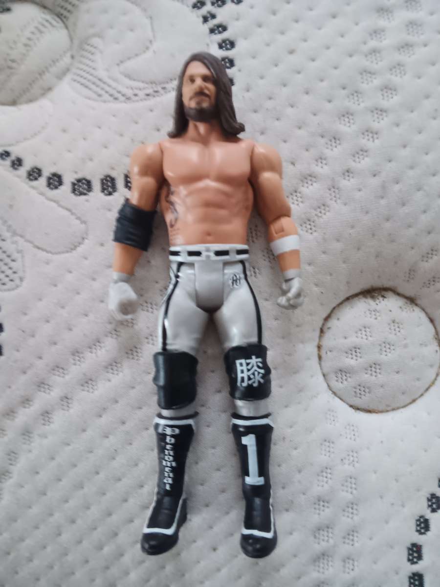 wwe aj styles figure